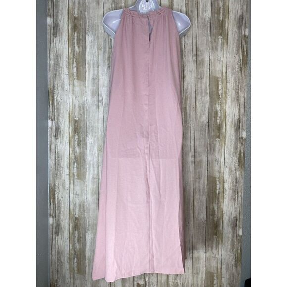 Elegant Pink Maxi Dress - Picture 5 of 11